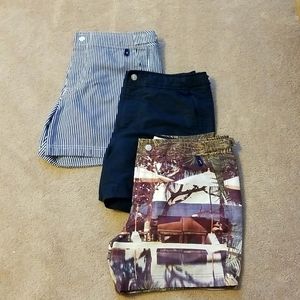 3 Abercrombie & Fitch mens bathing suits